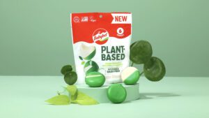Photo shows the plant-based Babybel from Bel Brands, which is also launching vegan Laughing Cow cheese in the U.S.